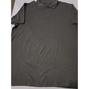 AXIST Polo‎ Shirt Men's Size XL Dark Gray Cotton Casual Shirt